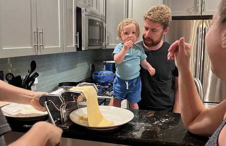 Making pasta