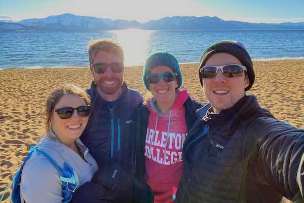 Hanging out on the (cold) lake