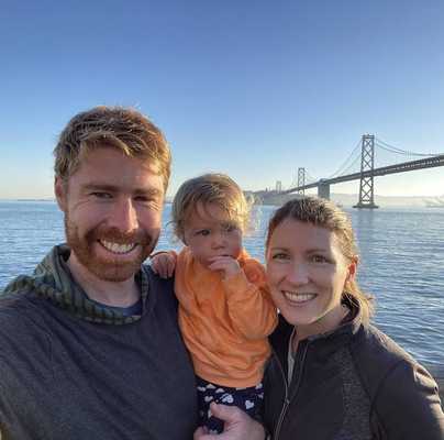 Us in front of not the Golden Gate Bridge