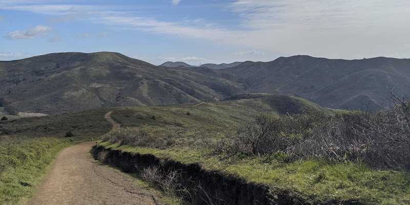 SF city through the Marin headlands